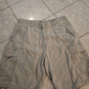 Men's Tommy Bahama Relax Chino Cargo Khaki Shorts 32x9